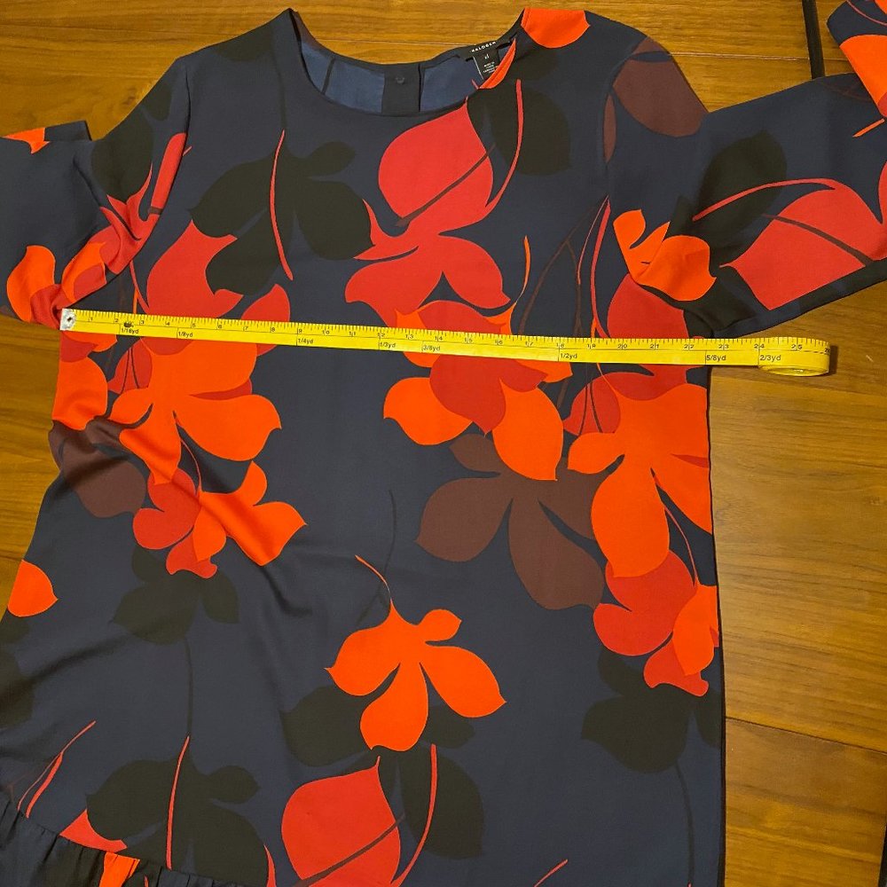 Halogen Button Back Ruffle Hem Dress - Picture 9 of 12